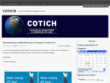 Tablet Screenshot of cotich.wordpress.com