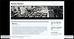 Desktop Screenshot of kosmiccooking.wordpress.com