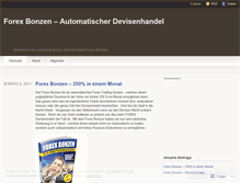 Tablet Screenshot of forexbonzen.wordpress.com