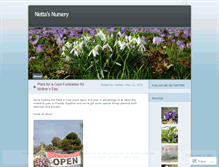 Tablet Screenshot of nettas.wordpress.com