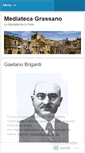 Mobile Screenshot of mediatecagrassano.wordpress.com
