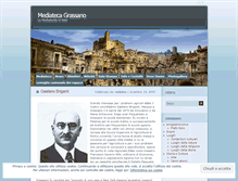 Tablet Screenshot of mediatecagrassano.wordpress.com