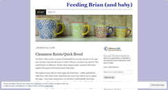 Desktop Screenshot of feedingbrian.wordpress.com