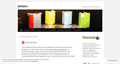 Desktop Screenshot of fantatro.wordpress.com