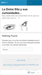 Mobile Screenshot of ladolcesita.wordpress.com