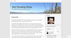 Desktop Screenshot of dartthrowingchimp.wordpress.com