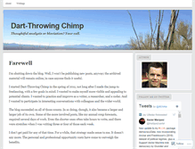 Tablet Screenshot of dartthrowingchimp.wordpress.com