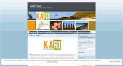 Desktop Screenshot of karitravel.wordpress.com