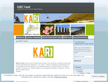 Tablet Screenshot of karitravel.wordpress.com