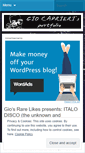 Mobile Screenshot of giocaprieri.wordpress.com