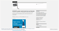 Desktop Screenshot of genderraender.wordpress.com