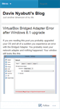 Mobile Screenshot of davisnyabuti.wordpress.com