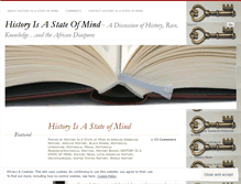 Tablet Screenshot of historyisastateofmind.wordpress.com