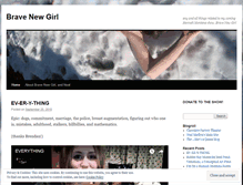 Tablet Screenshot of nealmedlynsbravenewgirl.wordpress.com