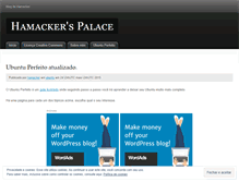 Tablet Screenshot of hamacker.wordpress.com
