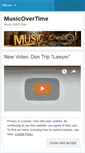 Mobile Screenshot of musicovertime.wordpress.com