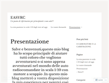 Tablet Screenshot of easyrc.wordpress.com