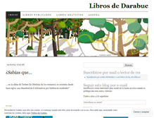 Tablet Screenshot of librosdedarabuc.wordpress.com