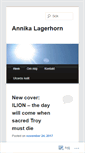 Mobile Screenshot of annikalagerhornconsulting.wordpress.com
