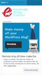 Mobile Screenshot of eastsidebabycorner.wordpress.com