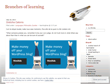 Tablet Screenshot of learningtree.wordpress.com