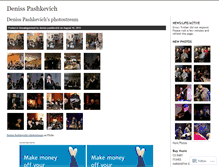 Tablet Screenshot of denisspashkevich.wordpress.com