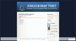 Desktop Screenshot of jubileum.wordpress.com