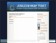 Tablet Screenshot of jubileum.wordpress.com