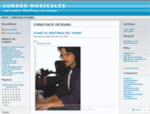 Tablet Screenshot of pianofacil.wordpress.com