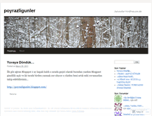 Tablet Screenshot of poyrazligunler.wordpress.com