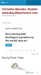 Mobile Screenshot of bay2bayhomes.wordpress.com