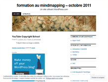 Tablet Screenshot of mindmap2011.wordpress.com