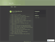 Tablet Screenshot of bux2me.wordpress.com
