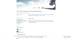 Desktop Screenshot of gnartcenter.wordpress.com