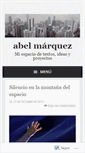 Mobile Screenshot of amarquez.wordpress.com