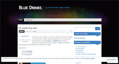Desktop Screenshot of bluedrinks.wordpress.com