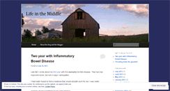 Desktop Screenshot of lifemiddle.wordpress.com