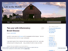 Tablet Screenshot of lifemiddle.wordpress.com