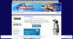 Desktop Screenshot of nihonproject.wordpress.com