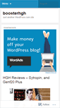 Mobile Screenshot of boosterhgh.wordpress.com