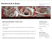Tablet Screenshot of beberger.wordpress.com