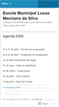 Mobile Screenshot of escolalucasmarciano.wordpress.com