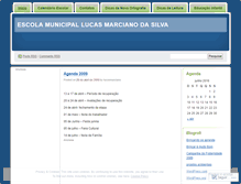 Tablet Screenshot of escolalucasmarciano.wordpress.com