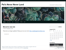 Tablet Screenshot of peizhang.wordpress.com