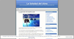 Desktop Screenshot of lasoledaddelalma.wordpress.com