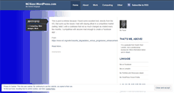Desktop Screenshot of ncsizer.wordpress.com