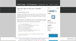 Desktop Screenshot of dogangokhan.wordpress.com