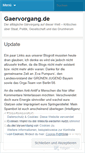 Mobile Screenshot of gaervorgang.wordpress.com