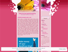 Tablet Screenshot of diarioborderline.wordpress.com