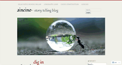 Desktop Screenshot of aineino.wordpress.com